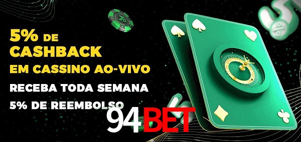 Promoções do cassino ao Vivo 94bet